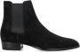 Saint Laurent Zwarte Gesloten Chelsea Laarzen Aw24 - Thumbnail 1
