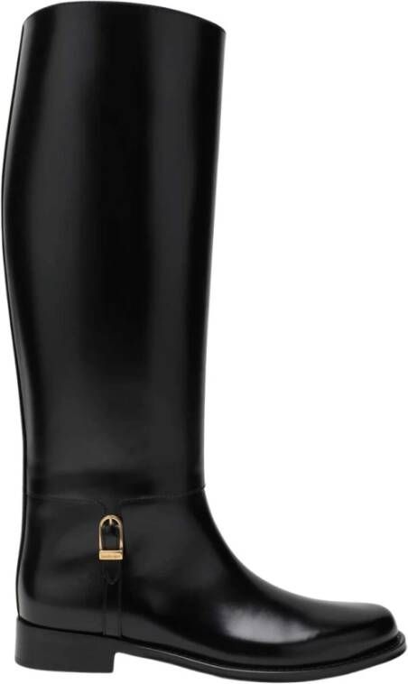 Saint Laurent Zwarte Hoge Laarzen