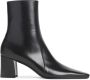 Saint Laurent Zwarte Kalfsleren Rainer Laarzen - Thumbnail 1