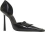 Saint Laurent Zwarte Leren DOrsay Pumps met Stiletto Hak Black Dames - Thumbnail 1