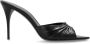 Saint Laurent Zwarte Leren Sandalen - Thumbnail 1