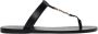 Saint Laurent Zwarte Leren Sandalen voor Mannen - Thumbnail 1