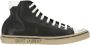 Saint Laurent Zwarte Leren Sneakers Aw23 Black Heren - Thumbnail 1