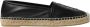 Saint Laurent Zwarte Logo Espadrille Casual Ballerina`s - Thumbnail 1