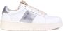 Saint Sneakers Witte Leren Sneakers met Geperforeerde Neus White Dames - Thumbnail 1