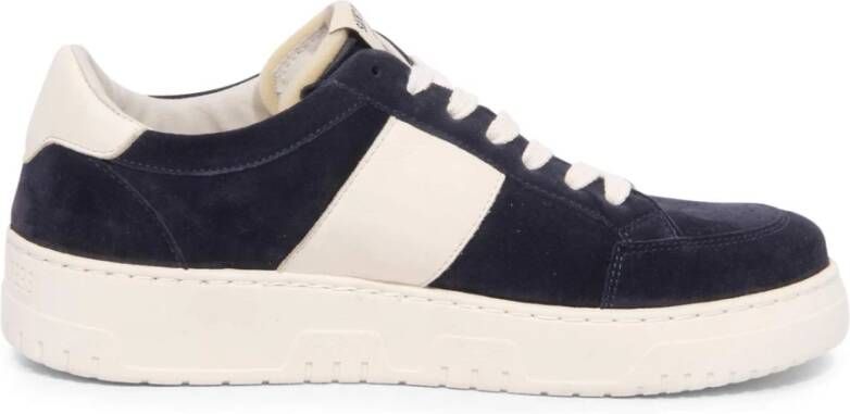 Saint Sneakers Beige Leren Sneakers voor Heren Beige Heren