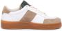 Saint Sneakers Geperforeerde Leren Sneakers White Heren - Thumbnail 1
