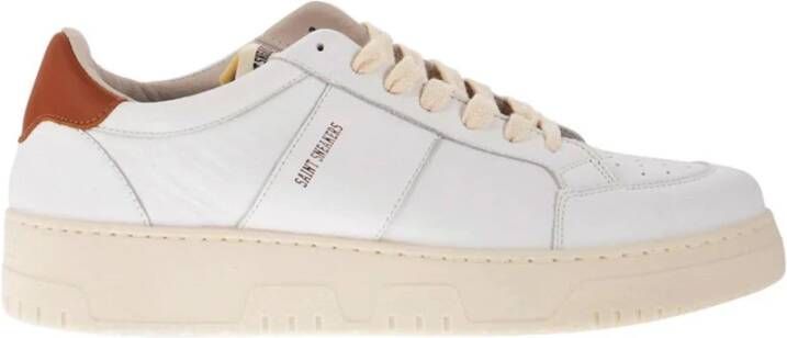 Saint Sneakers Leren Mocassin met Kwastjes White Heren