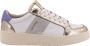 Saint Sneakers Leren Sneakers met Suède Banden Multicolor Dames - Thumbnail 1