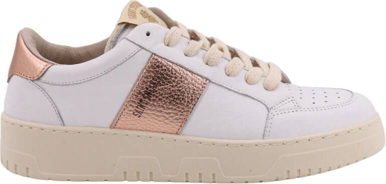Saint Sneakers Gelamineerde leren sneakers White Dames