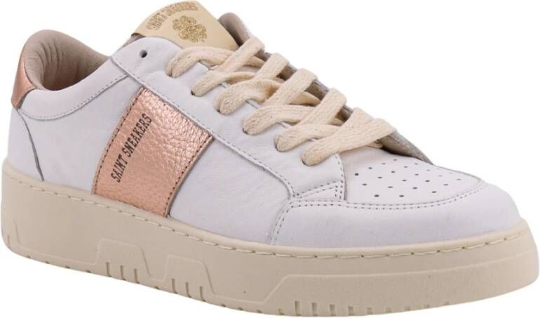 Saint Sneakers Gelamineerde leren sneakers White Dames - Foto 2