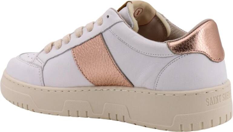 Saint Sneakers Gelamineerde leren sneakers White Dames - Foto 3