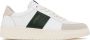 Saint Sneakers Witte en Olijfkleurige Leren Sneakers White Heren - Thumbnail 1
