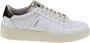 Saint Sneakers Witte Leren Sneakers met Zijlogo White Heren - Thumbnail 5