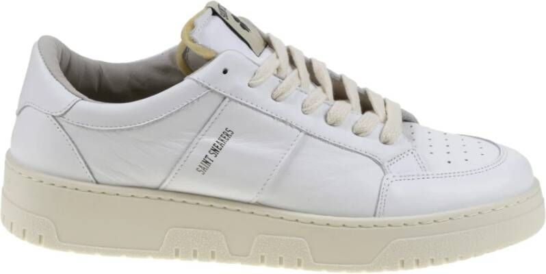 Saint Sneakers Witte Leren Golf Sneakers White Heren