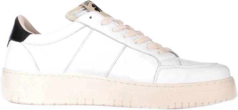 Saint Sneakers Witte Leren Sneakers met Zijlogo White Heren