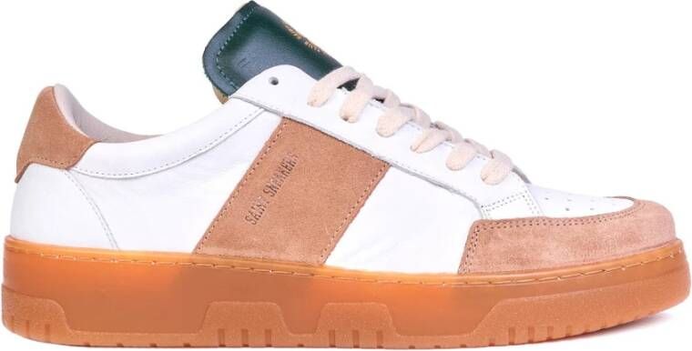 Saint Sneakers Witte Leren Sneakers White Heren