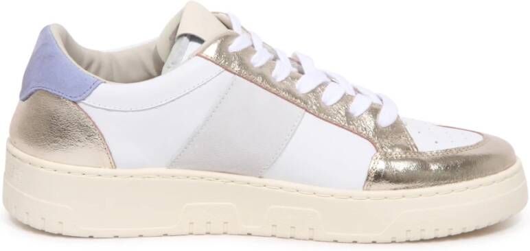 Saint Sneakers Leren Sneakers met Suède Banden Multicolor Dames - Foto 2
