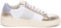 Saint Sneakers Leren Sneakers met Suède Banden Multicolor Dames - Thumbnail 2