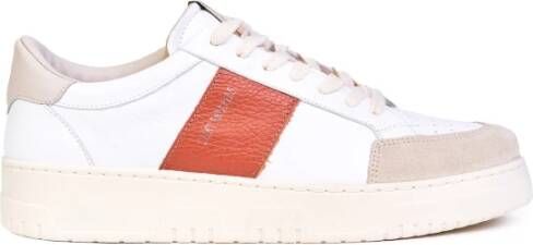 Saint Sneakers Witte brick Leren Sneakers White Heren