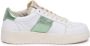 Saint Sneakers Witte groene tennisschoenen gemaakt in Italië - Thumbnail 1