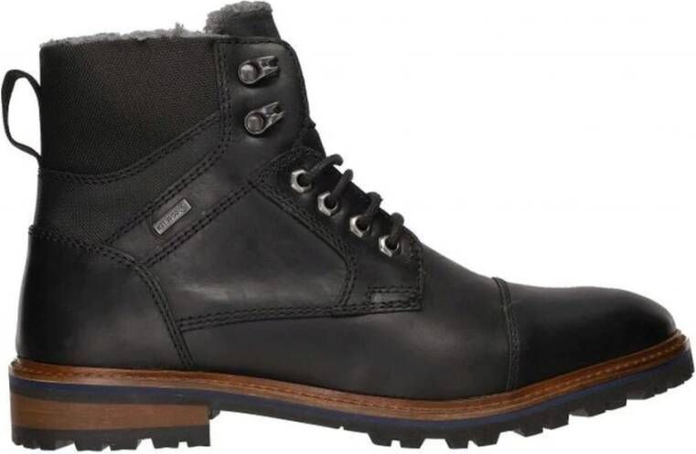 Salamander Goretex GTX Warme Enkellaarzen Black Heren