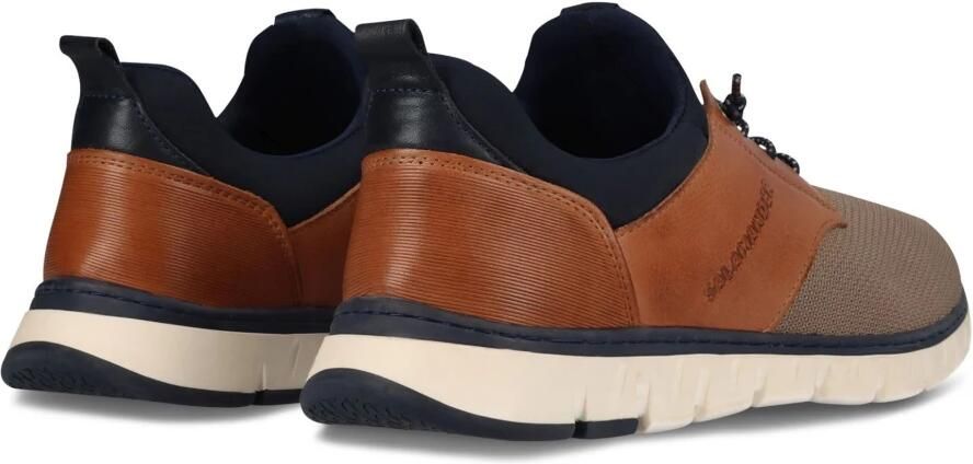 SALAMANDER Sneakers laag donkerbeige donkerblauw cognac - Foto 3