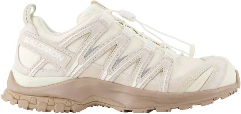 Salomon 3D Sneakers Leer Beige
