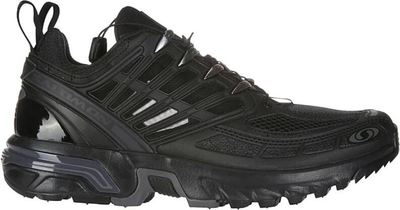 Salomon Retro ACS PRO Sneakers `Triple Black` Black Heren