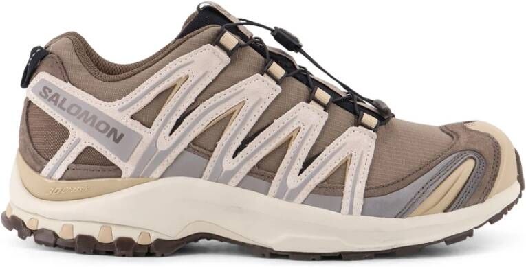 Salomon Beige Sneakers met Quicklace Sluiting - Foto 2