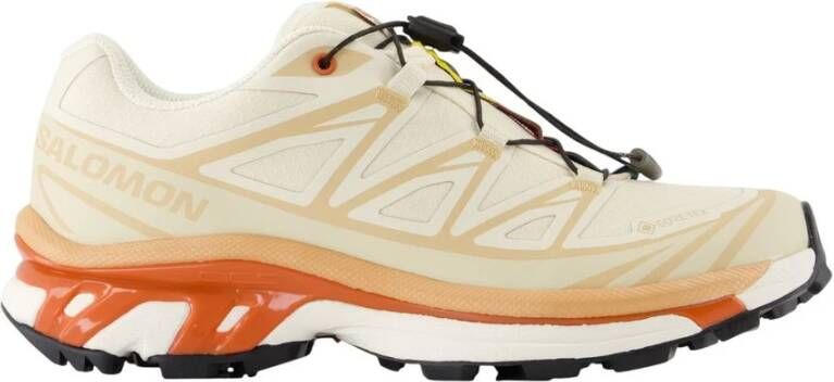 Salomon Beige Xt-6 Gtx Sneakers Synthetisch