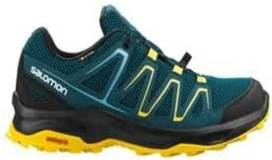 Salomon Blauwe heren wandelschoenen voor outdoor avonturen