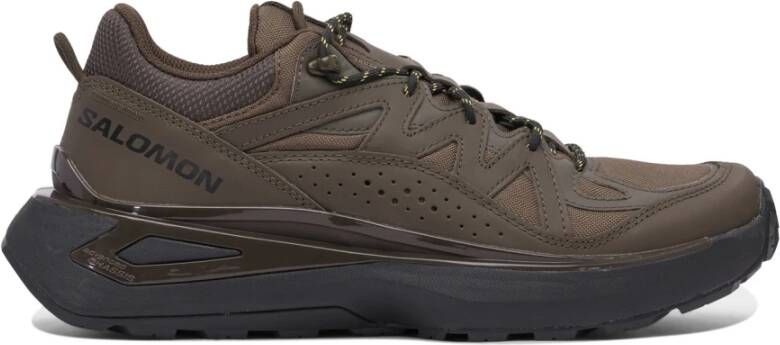 Salomon Bruine Sneakers Odyssey Elmt Low Stijl