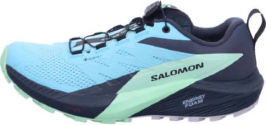 Salomon Groene hardloopschoenen voor dames Stijlvol ontwerp