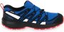 Salomon XA Pro V8 CSWP Junior Trailrunningschoenen blauw zwart - Thumbnail 1