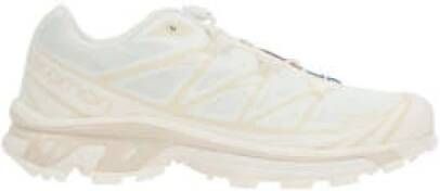 Salomon Ivoor Mesh Low-Top Sneakers White Dames