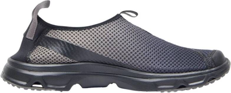 Salomon Lichtgewicht Instap Sneakers met Ombre Zool Black Heren