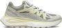 Salomon Odyssey Lage Mesh Leren Sneakers Gray Dames - Thumbnail 3