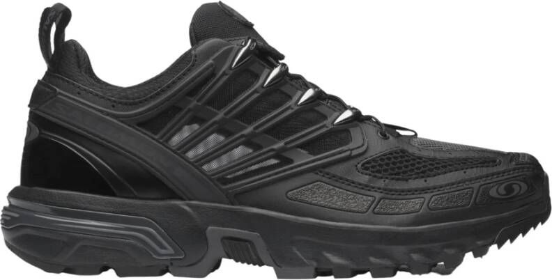 Salomon Retro ACS PRO Sneakers `Triple Black` Zwart Heren