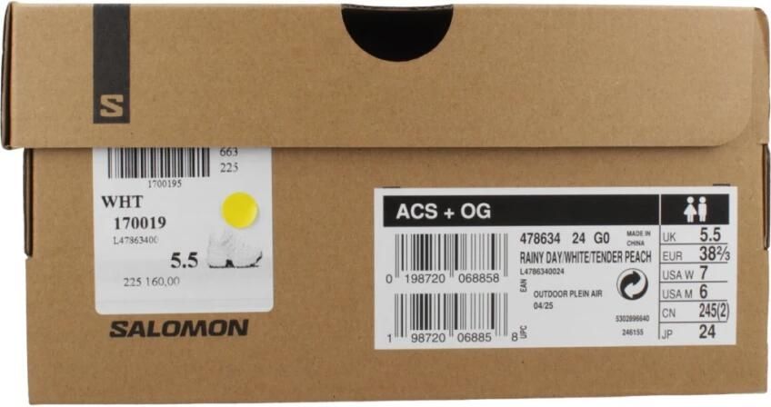 Salomon ACS+ OG Women Lifestyle beige 2 3 Schoenen - Foto 7