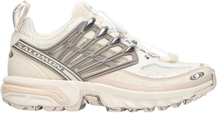 Salomon Beige Bruine Sneakers Beige Heren