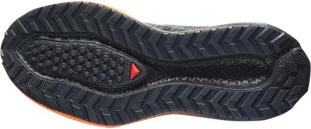 Salomon Amer Sports Salomon AERO GLIDE 4 GRVL Hardloopschoenen Urban Chi Zwart Lime Cream - Foto 6