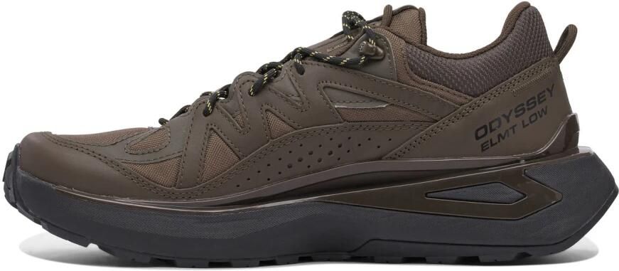 Salomon Bruine Sneakers Odyssey Elmt Low Stijl