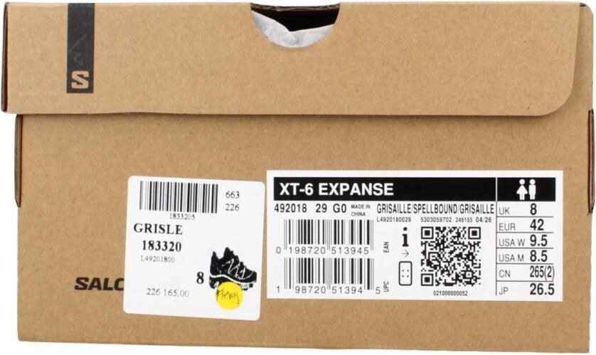 Salomon XT 6 EXPANSE Grijs - Foto 3