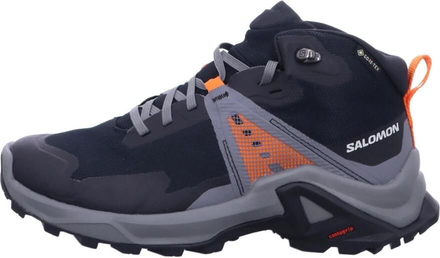 Salomon Youth X Raise Mid GTX Wandelschoenen grijs zwart