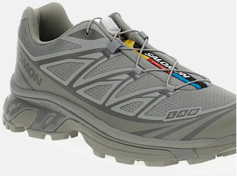 Salomon Grijze Mesh Sneakers met Quicklace Sluiting - Foto 2