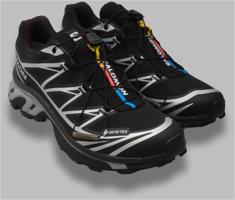 Salomon XT-6 GTX Sneakers Heren Zwart 1 3 Mesh Synthetisch - Foto 3