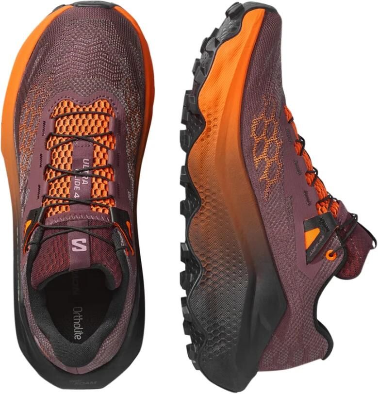 Salomon Women's Ultra Glide 4 Trailrunningschoenen huckleberry rood - Foto 2