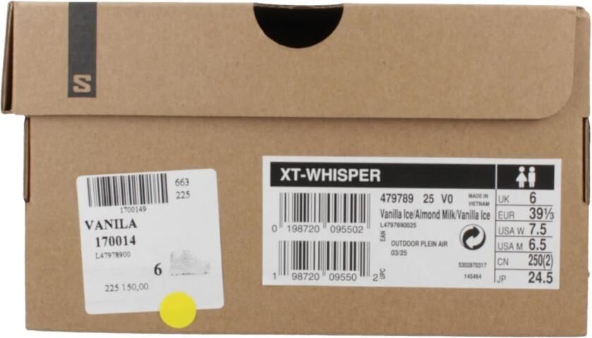Salomon Witte Sneakers Xt-Whisper