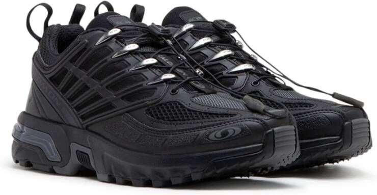 Salomon Retro ACS PRO Sneakers `Triple Black` Black Heren